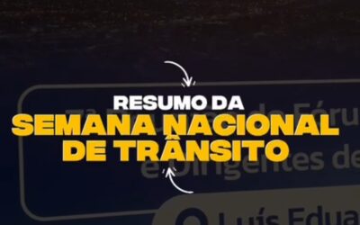 SUTRANS faz balanço da Semana Nacional do Trânsito